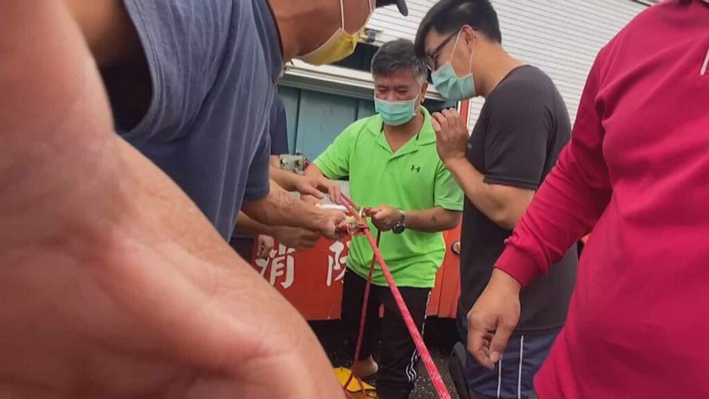 義消繩索救援訓練1900