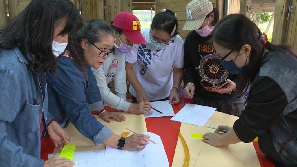 阿美傳統族服製作1900